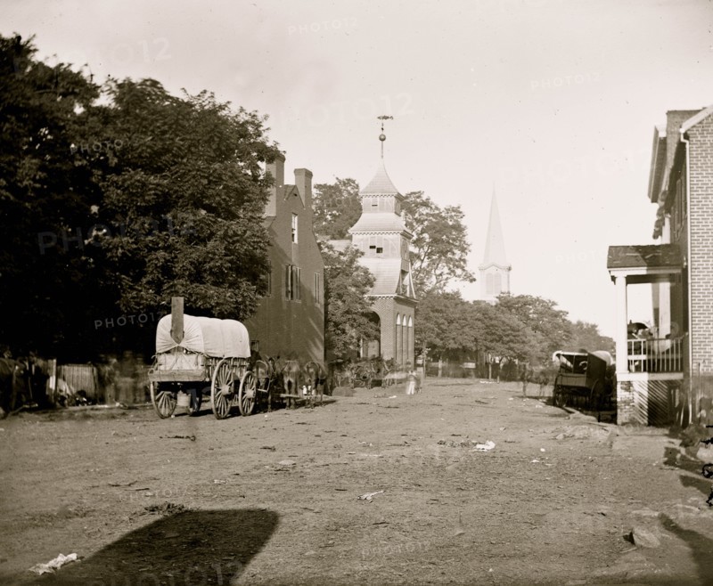 Culpeper Court House, Va. Street scene 1863