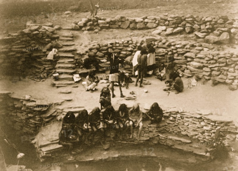 Flute dancers at Tureva Spring 1905