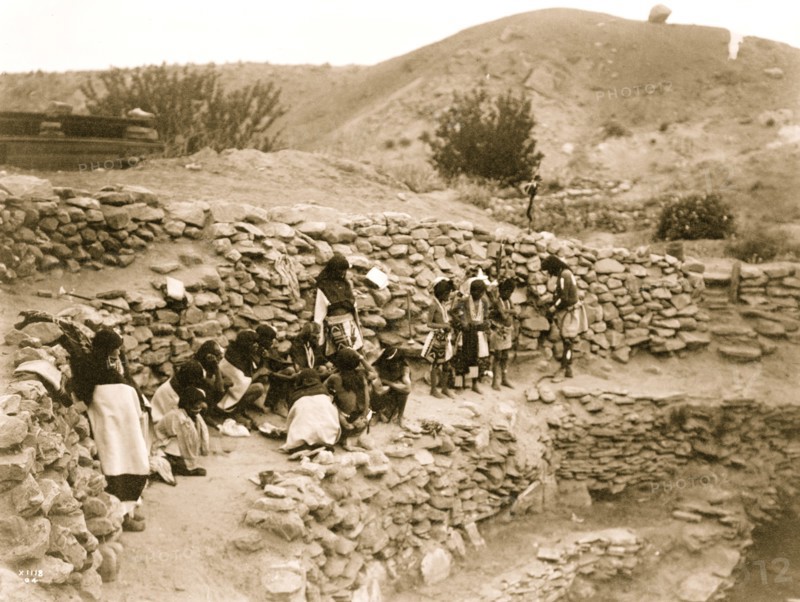 Flute dancers at Tureva Spring 1905