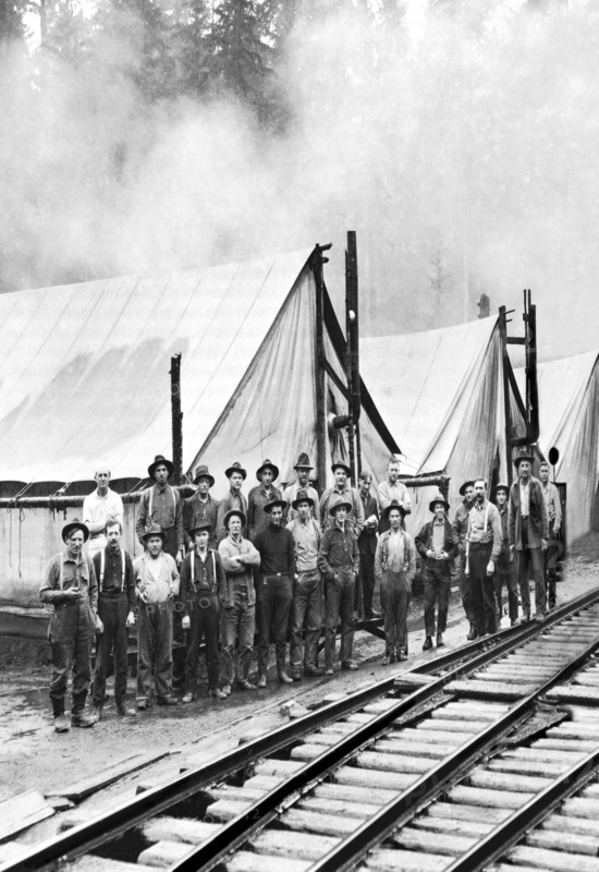 Logging Camp 1920