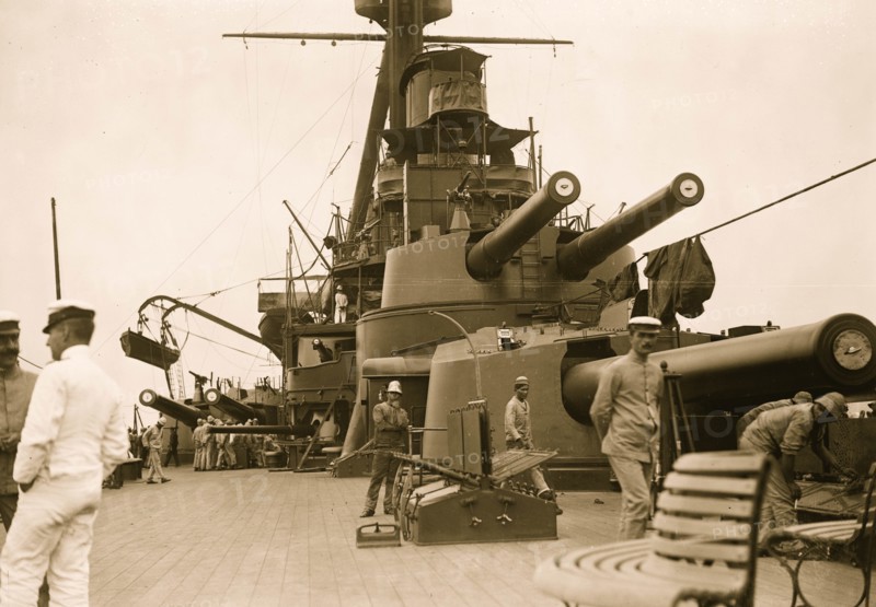 Deck of the Minas Gerais 1912