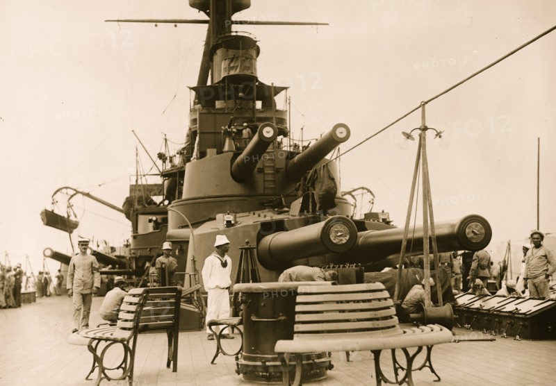 Deck scene - MINAS GERAES 1912