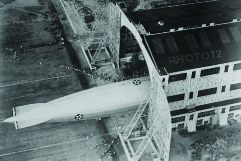 Dirigible at Hangar