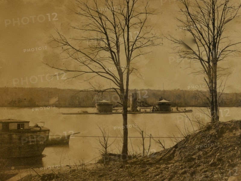 Monitor off Aikins's Landing, November 1864 1863