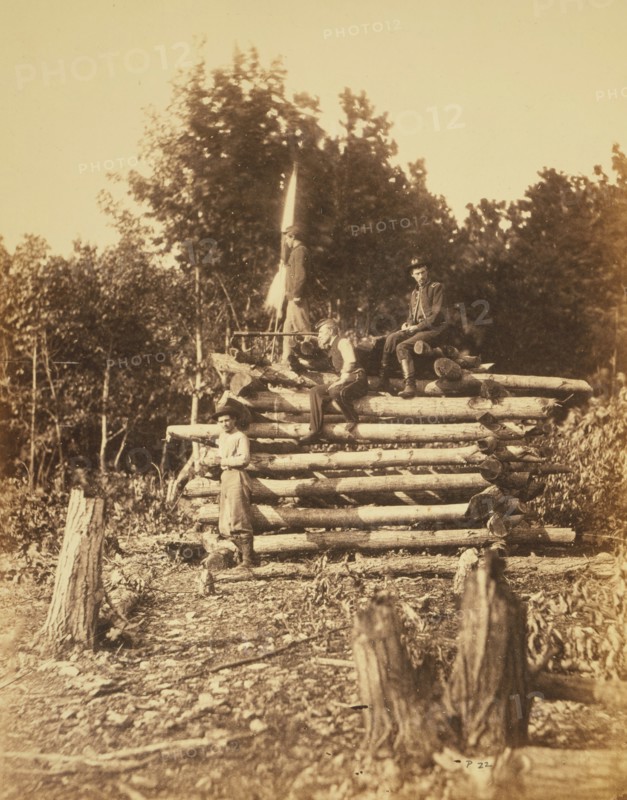 Elk Mountain, Maryland. Signal tower overlooking Antietam battlefield 1862