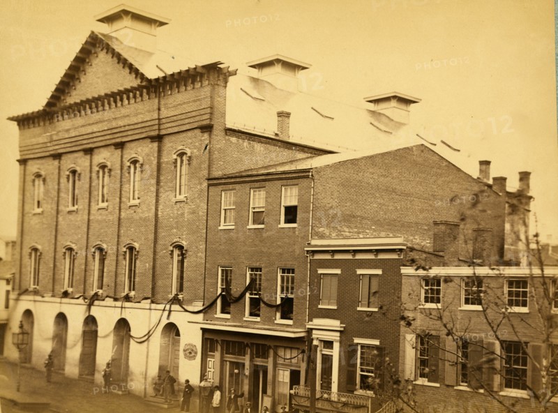 Ford's Theatre, scene of the assassination 1865