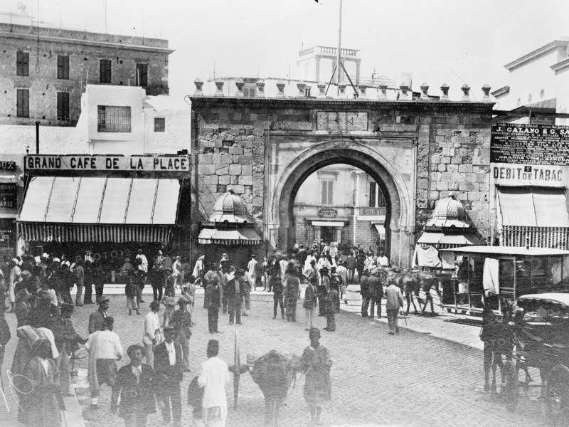 French Gate a Tunis, Tunisia 1912