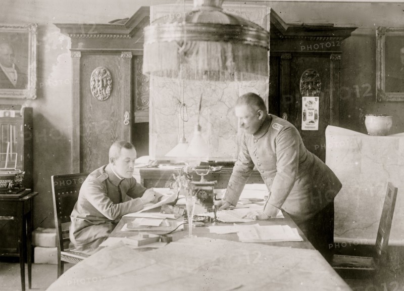 German Army press bureau in the East
