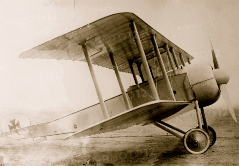 German Bi-plane Ago type