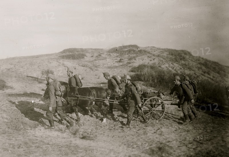 German Marine Infantry Patrol -- Belgium
