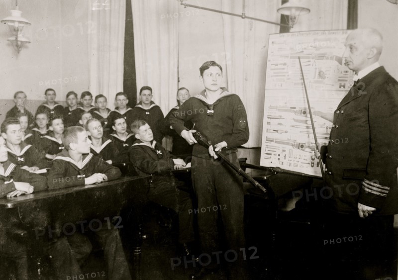 German Marine School on "Prinz Heinrich"