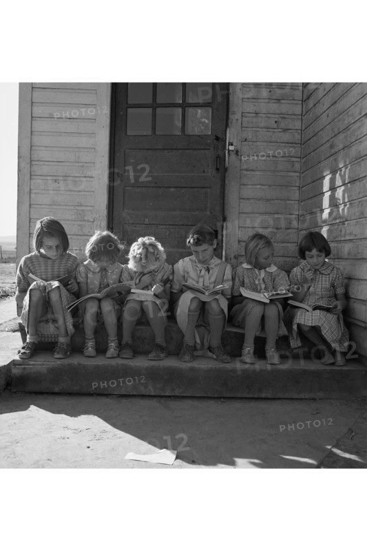 Little Girls Read their Lessons 1939
