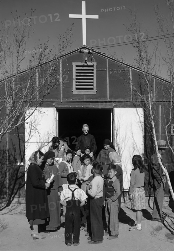 Entrance, Catholic chapel 1943