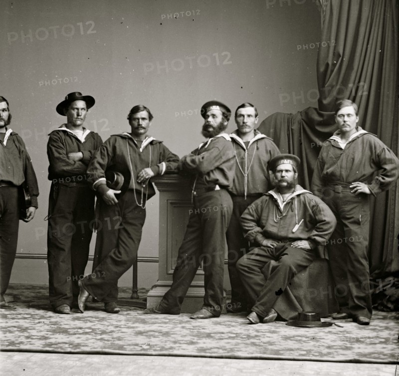 Group of Sailors, U.S.N. 1864