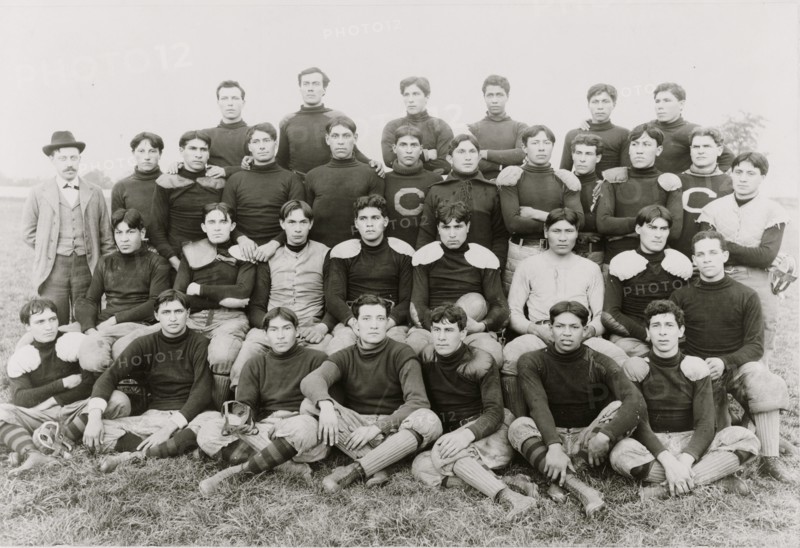 Indian foot ball teams 1898