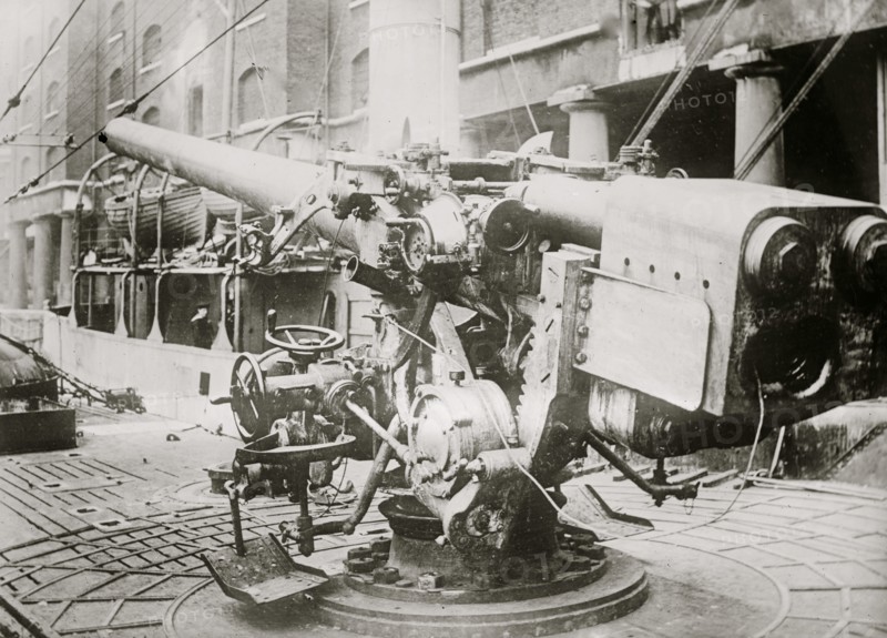 Gun on U Boat Submarine L56