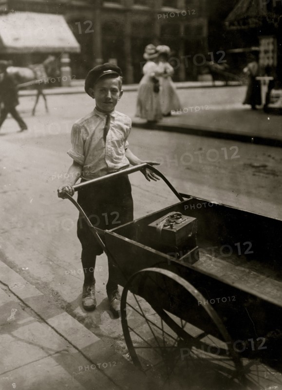 H. C. Orr Delivers for a Motor Car Co.  1908