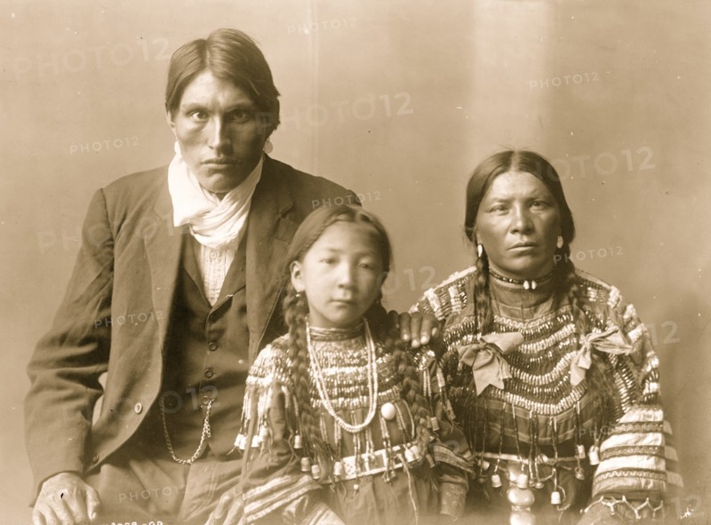 Reuben Black Boy and family 1910