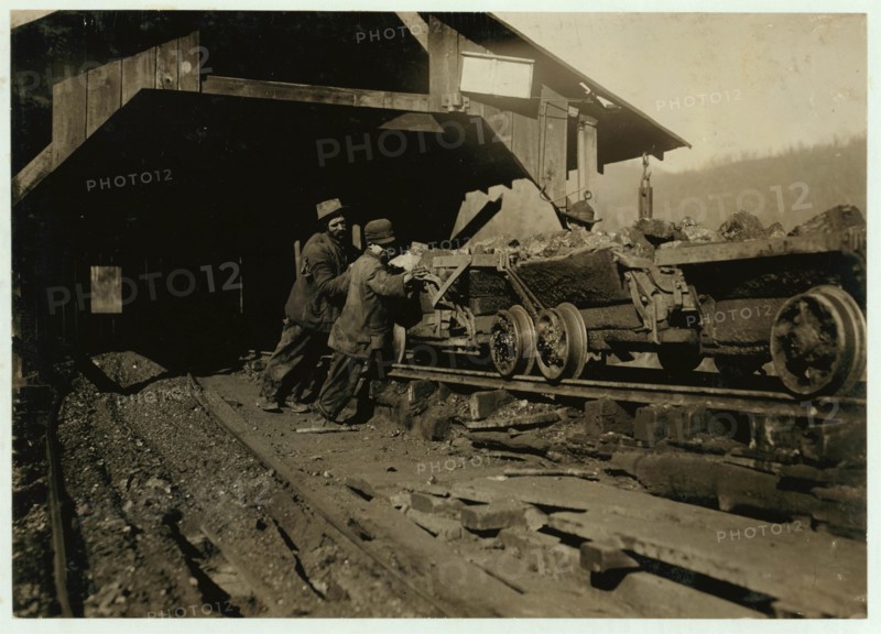Harley Bruce, a young coupling-boy at tipple of Indian Mountain Line of Proctor Coal Co.  1908