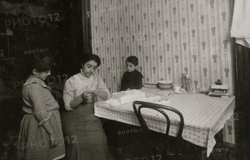 Home-work on embroidery 1912