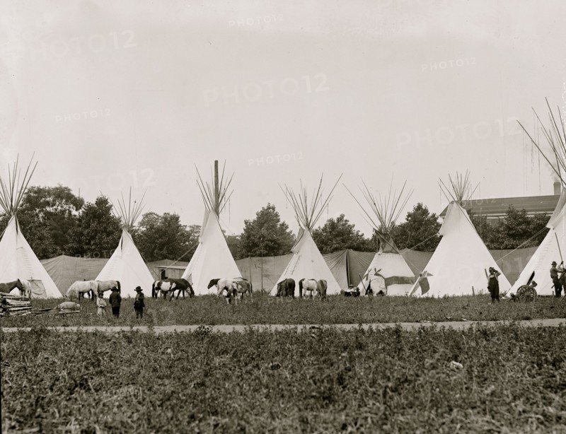 Indian village 1923