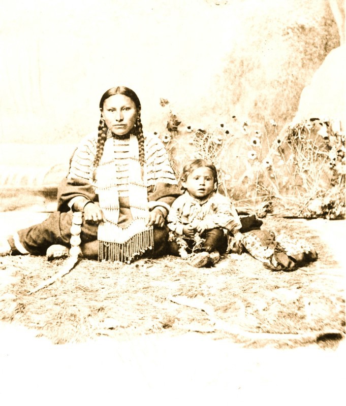 Pine Ridge agency Indians 1907