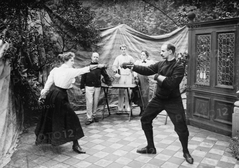 A Rapier Wit and sword has that Victorian Women 1912