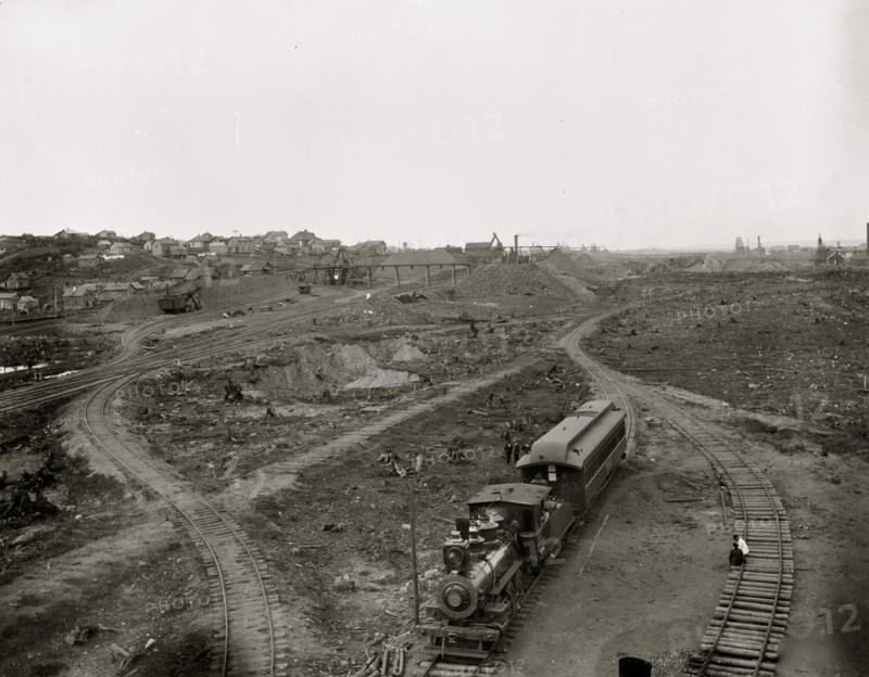 Iron Mines, Ironwood, Mich. 1890