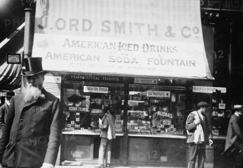 American Iced and Soda Drinks Store 1912