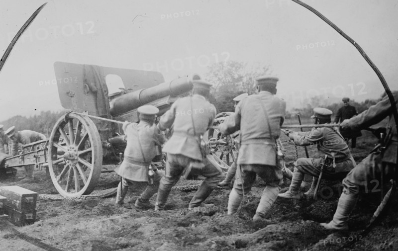 Japanese Artillery on Maneuvers