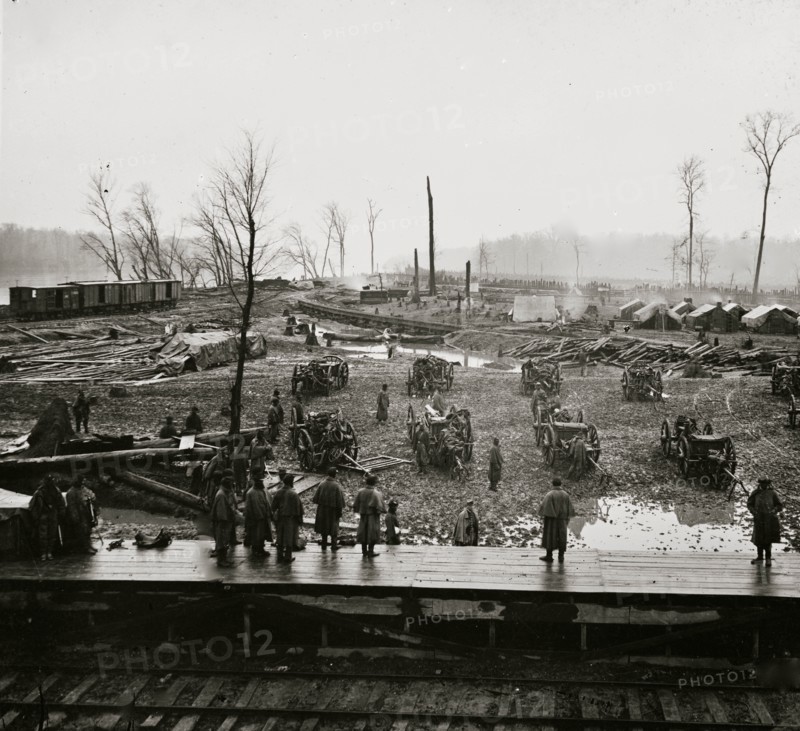 Johnsonville, Tenn. Camp of Tennessee Colored Battery 1864