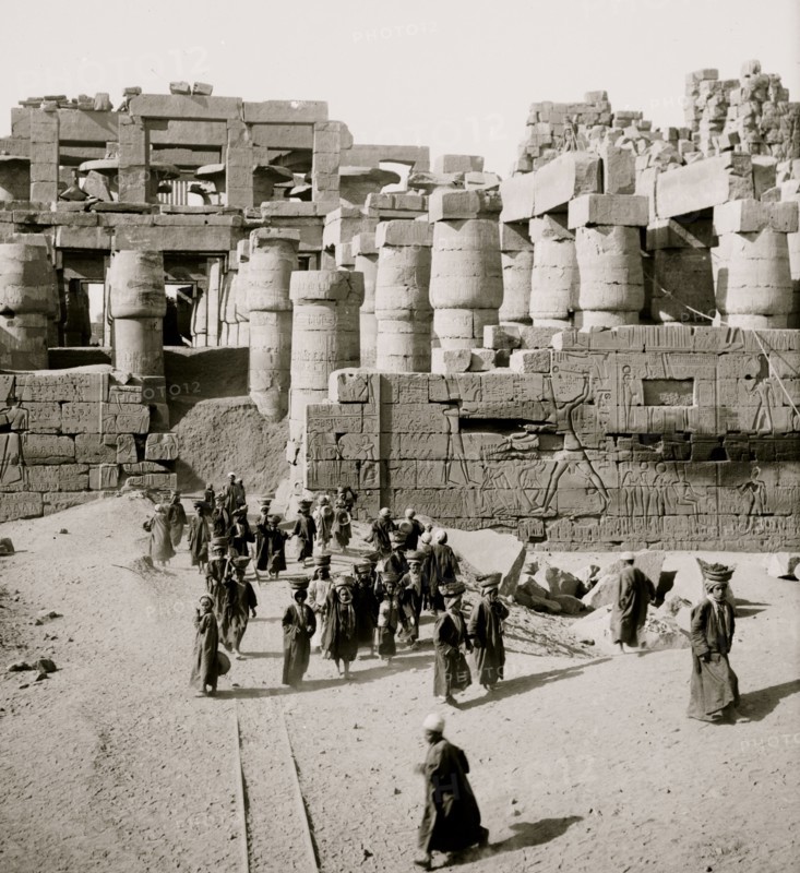 Karnak. The Great Temple of Ammon 1910