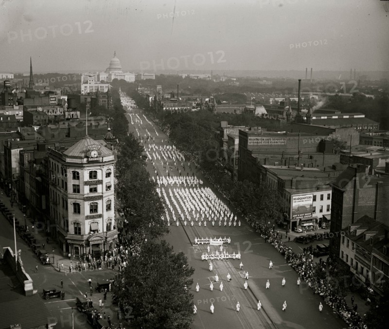 Ku Klux Klan parade, DC 1928