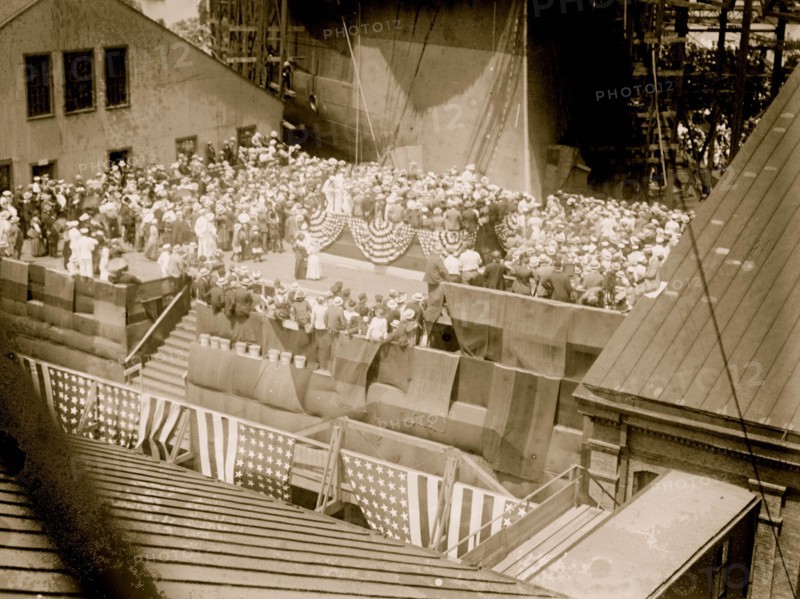 Launching party -- ARIZONA 1916
