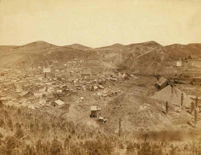 Lead City Mines and Mills. The Great Homestake Mines and Mills 1889