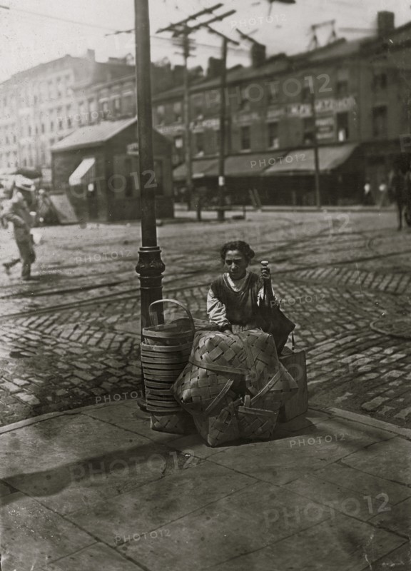 Marie Costa, Italian Basket Seller 1908