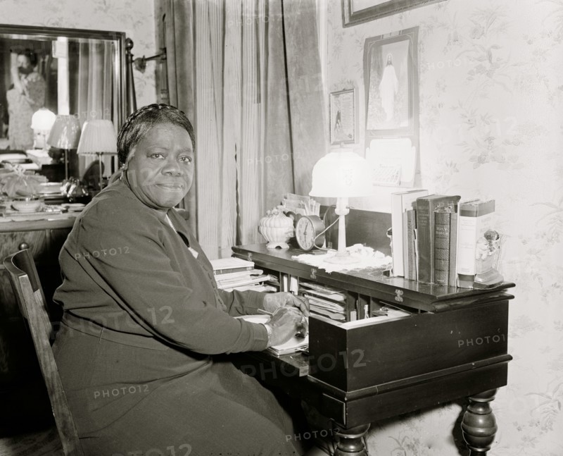 Mary Bethune, in charge of the Colored Section  1938