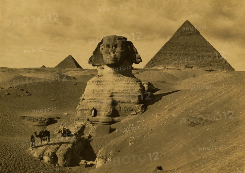 Pyramids of Cheffreu and Mycérinus 1880