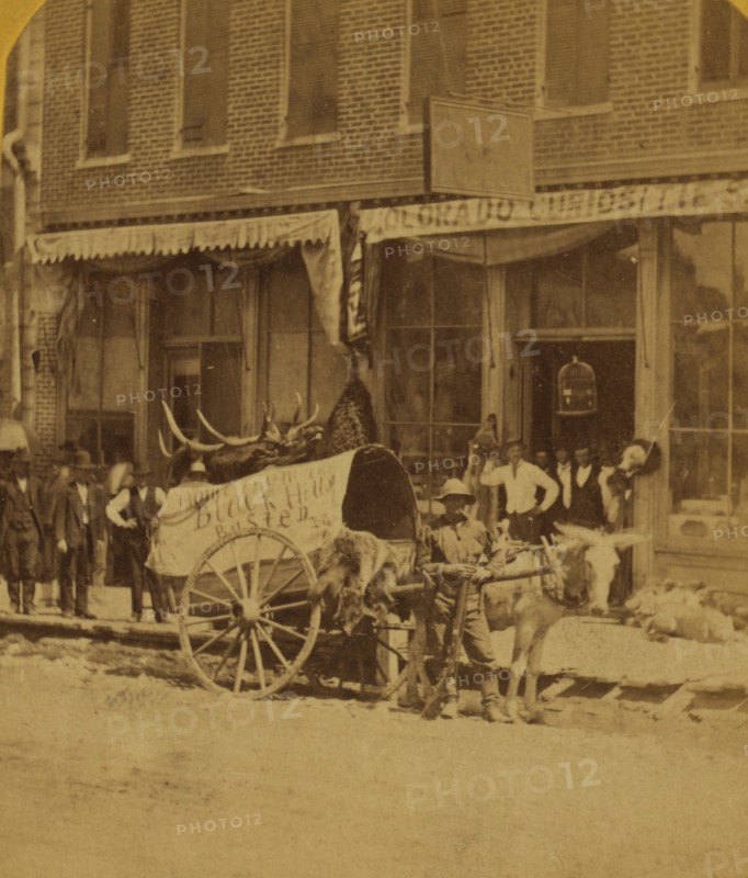 A Pioneer in Denver visits the Taxidermist 1875