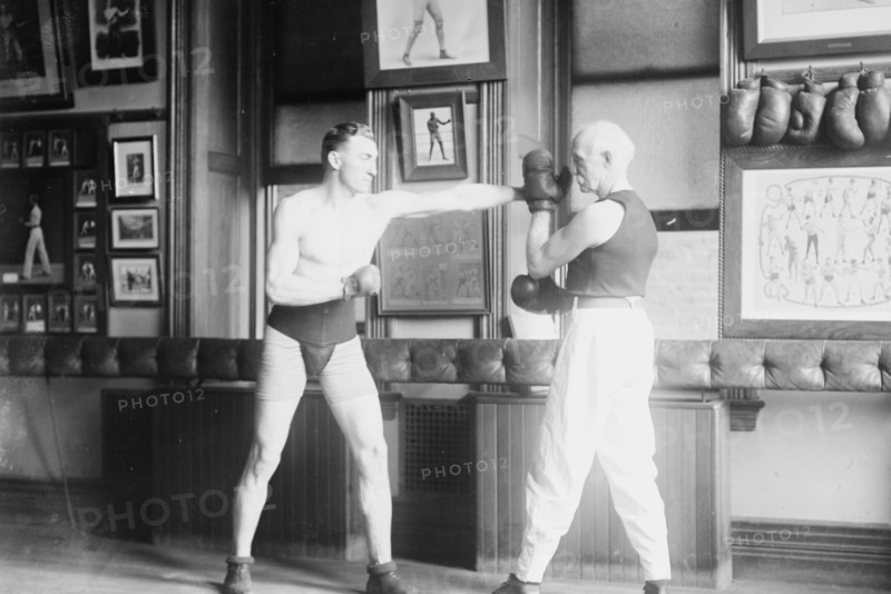 Mike Donovan "the Professor"? & father 1905