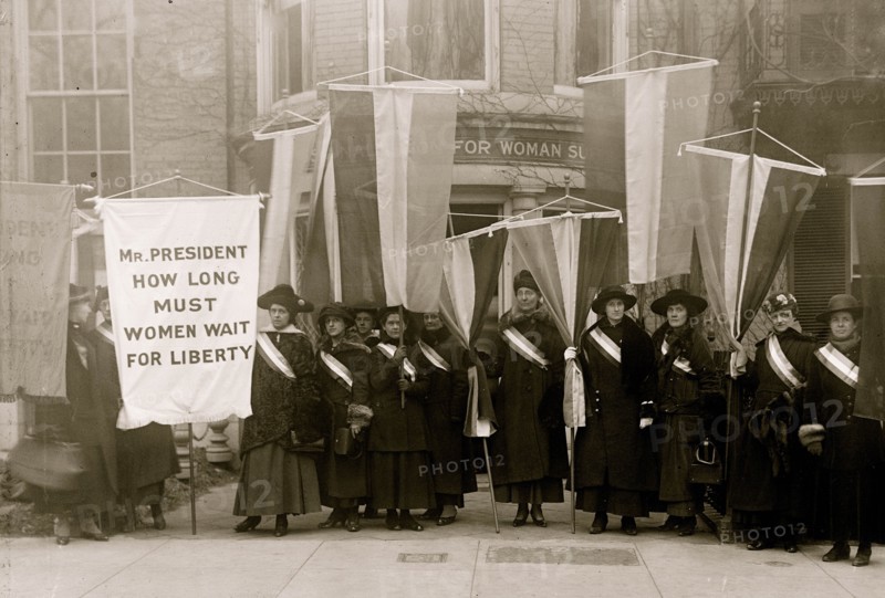 Mr. President, How Long must women wait for Liberty? 1913