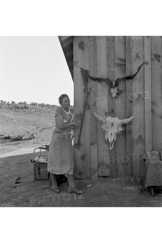 Poverty with Rife and Cattle Skulls 1939