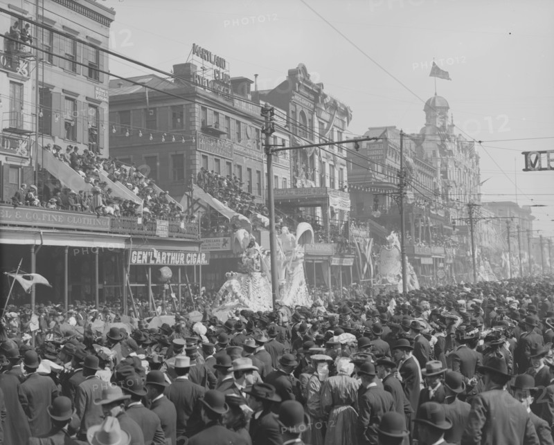 New Orleans, La., Mardi Gras Day, the "Red" Pageant 1903