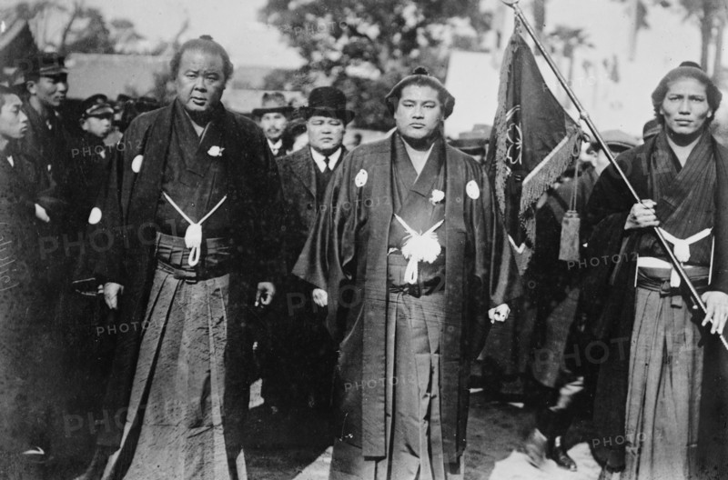 Nishinoumi & Onishiki, wrestlers