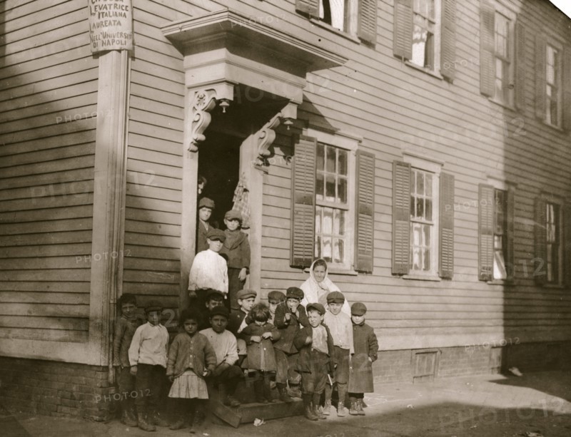One of the Midwives' homes, Spruce St. Location: Providence, Rhode Island. 1912