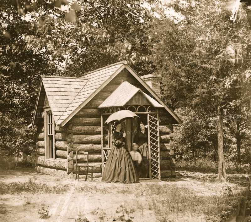Petersburg, Va. Cottage of Col. Nathaniel Michler, U.S. Engineers, at Bryant house 1865