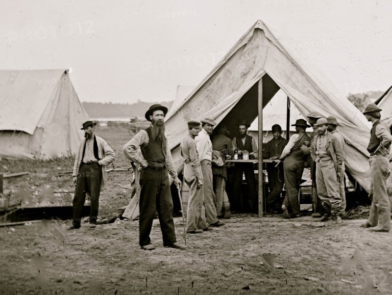 Petersburg, Va. Sutler's tent, 2d Division, 9th Corps