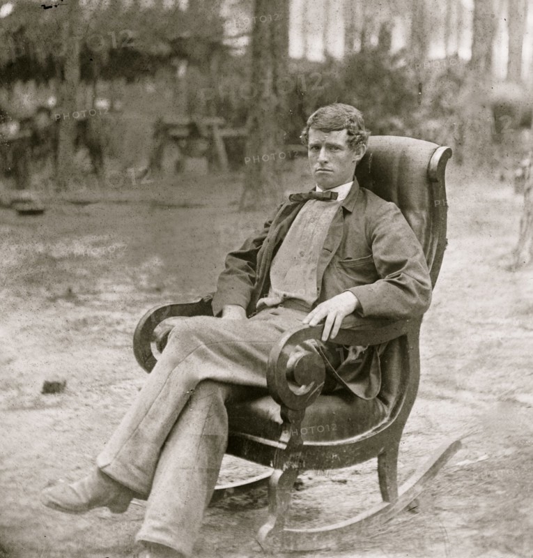 Petersburg, Virginia (vicinity). Military telegraph operator, headquarters, Army of the Potomac 1864