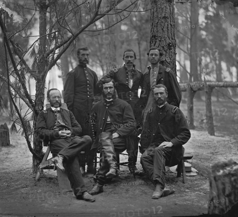 Petersburg, Virginia. Surgeons of 4th Division, 9th Army Corps 1864