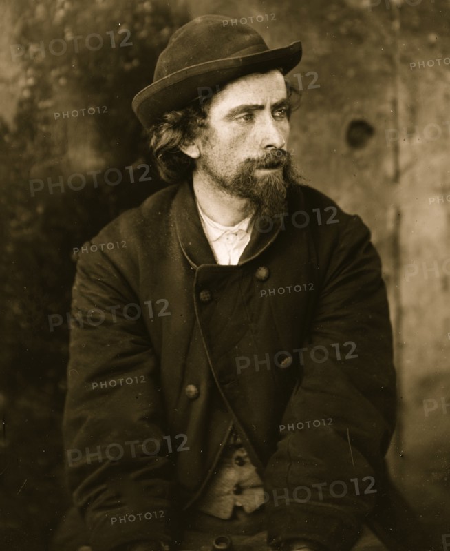 Washington Navy Yard, District of Columbia. Man arrested on suspicion of being one of the conspirators 1865